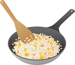 Fried Rice Cooking