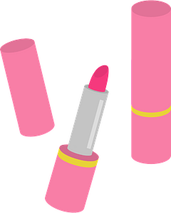 Tube of Pink Lipstick