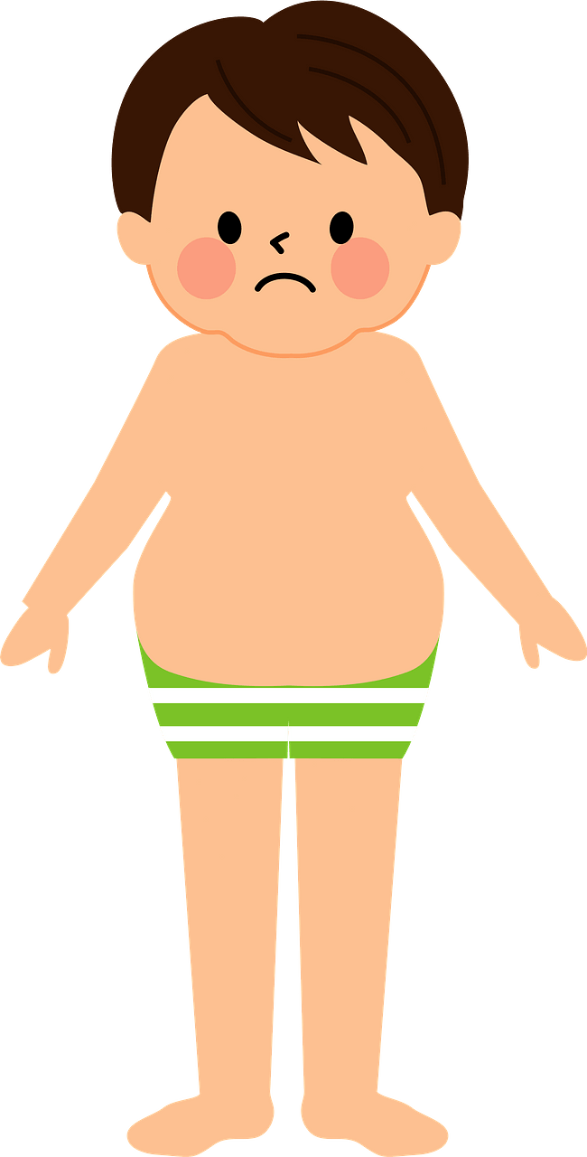 Fat Man Suffering from Metabolic Syndrome
