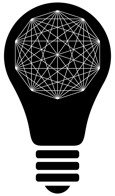 Abstract Light Bulb