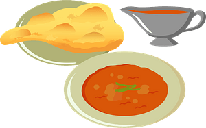 Naan and Curry - Bread and Stew
