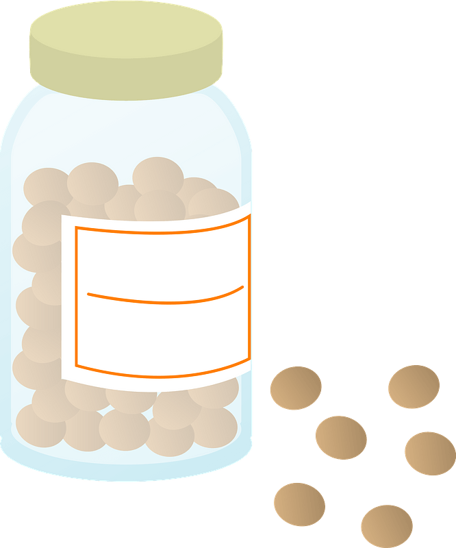 Pharmaceutical Drug - Bottle of Pills
