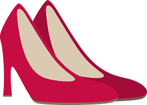 Red High Heeled Shoes