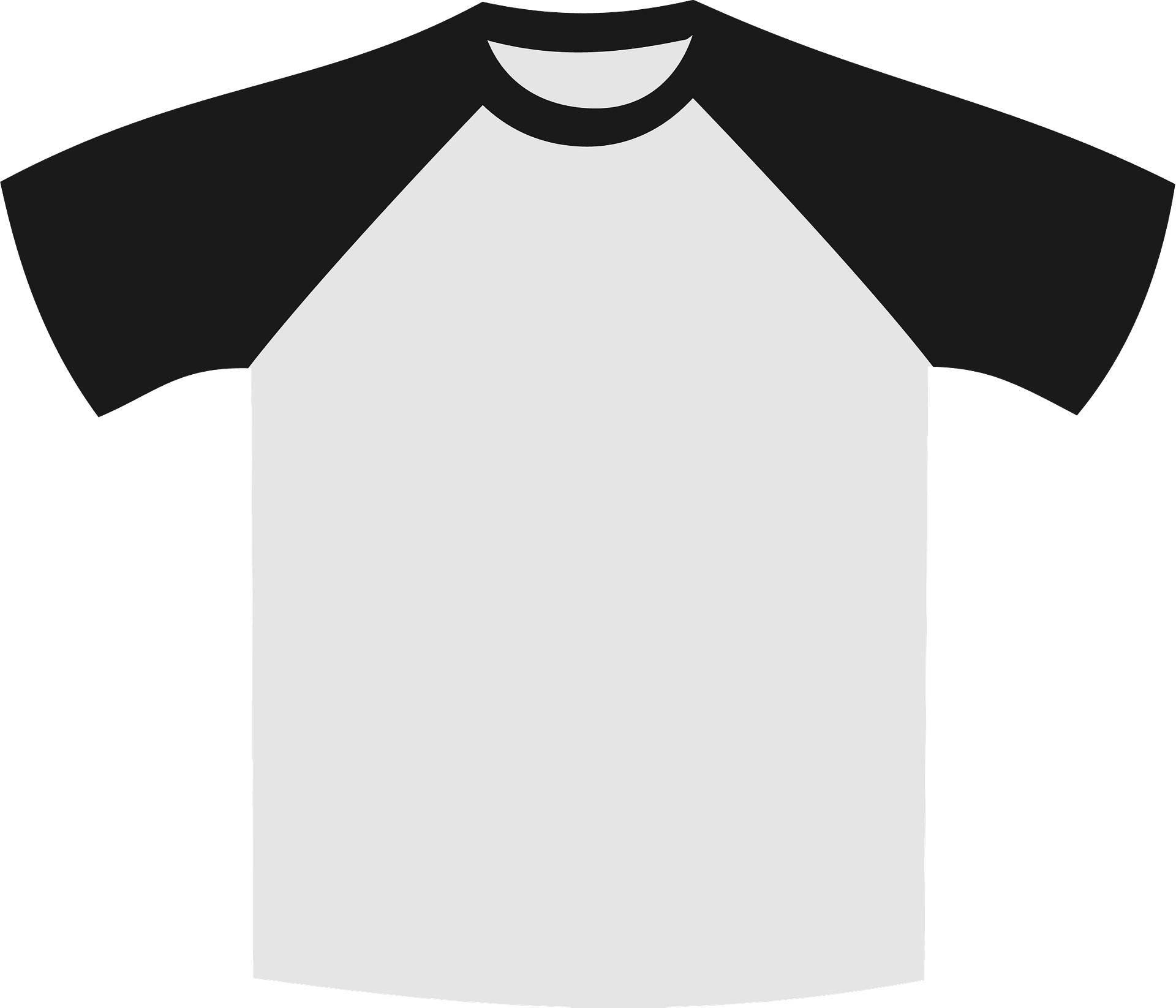 T Shirt Black and white Free vector clipart images on creazilla