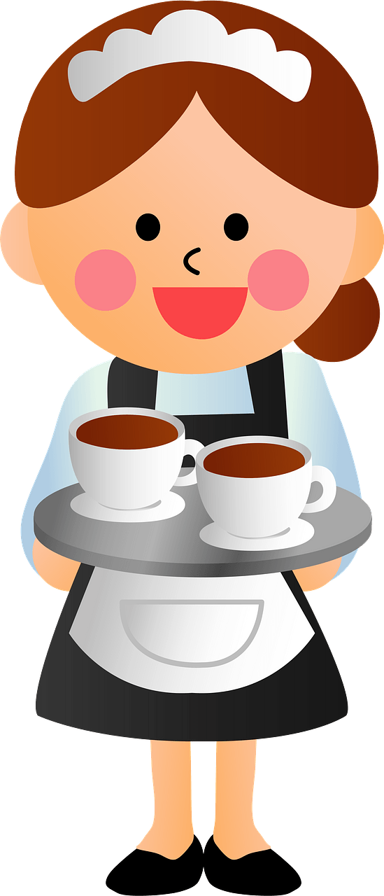 Waitress Woman