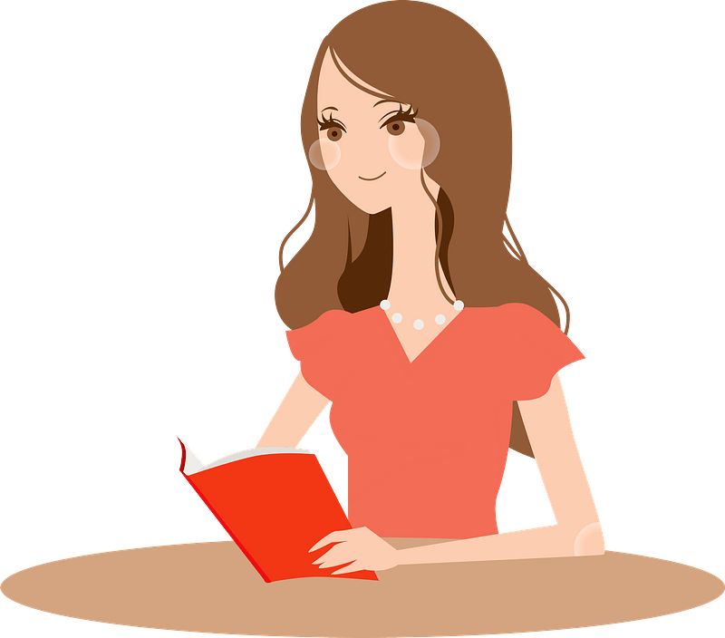 (Laurie) Woman is Reading a Book