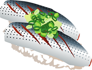 Sardine Sushi Food