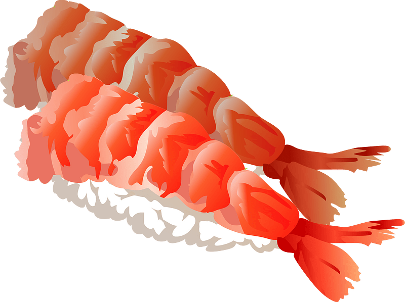 Shrimp Sushi Food