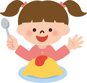 Child Girl Omurice