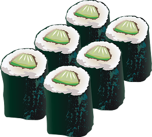 Cucumber Sushi Roll Food