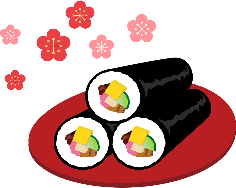Ehomaki Sushi Japanese Food