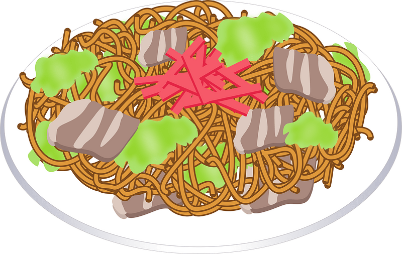 Fried Noodles Food