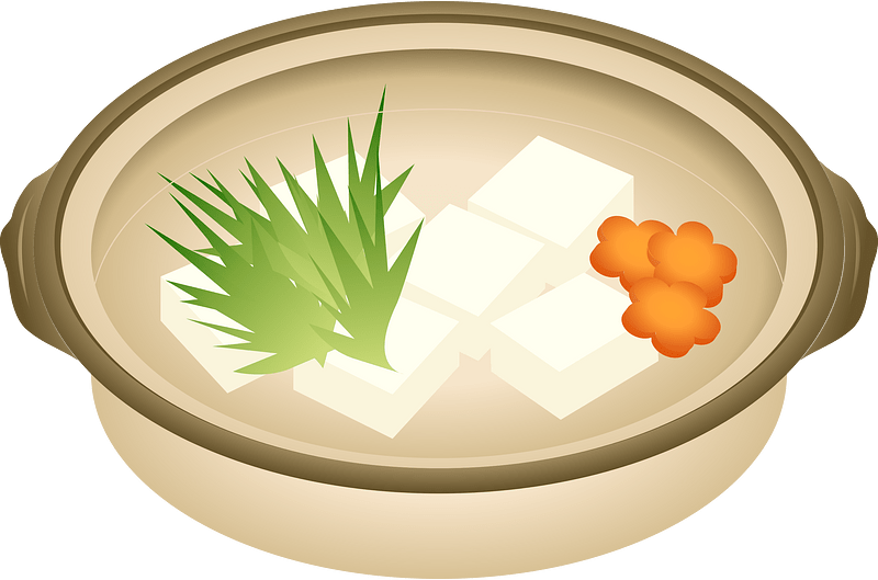 Boiled Tofu Japanese Food