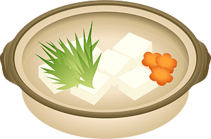 Boiled Tofu Japanese Food