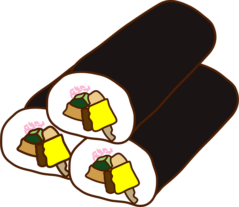 Sushi Roll Japanese Food