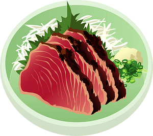 Seared Bonito Japanese Food