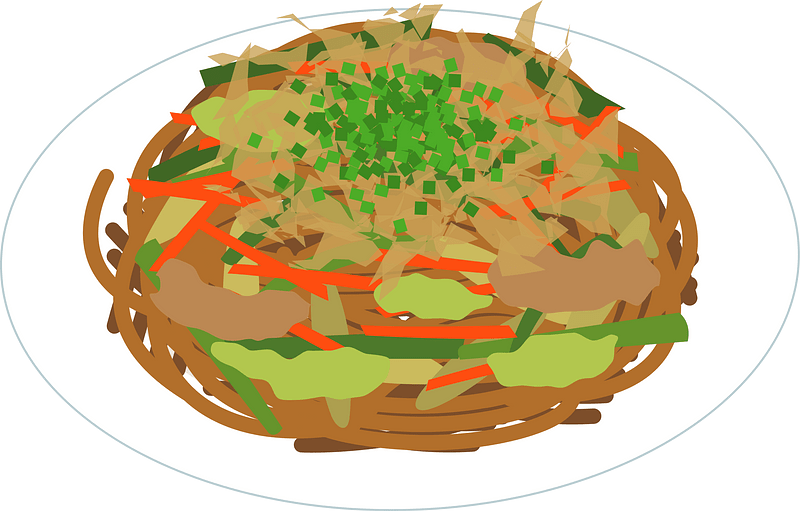Fried Noodles Food
