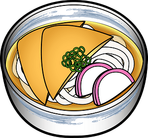 Kitsune Udon Japanese Noodle