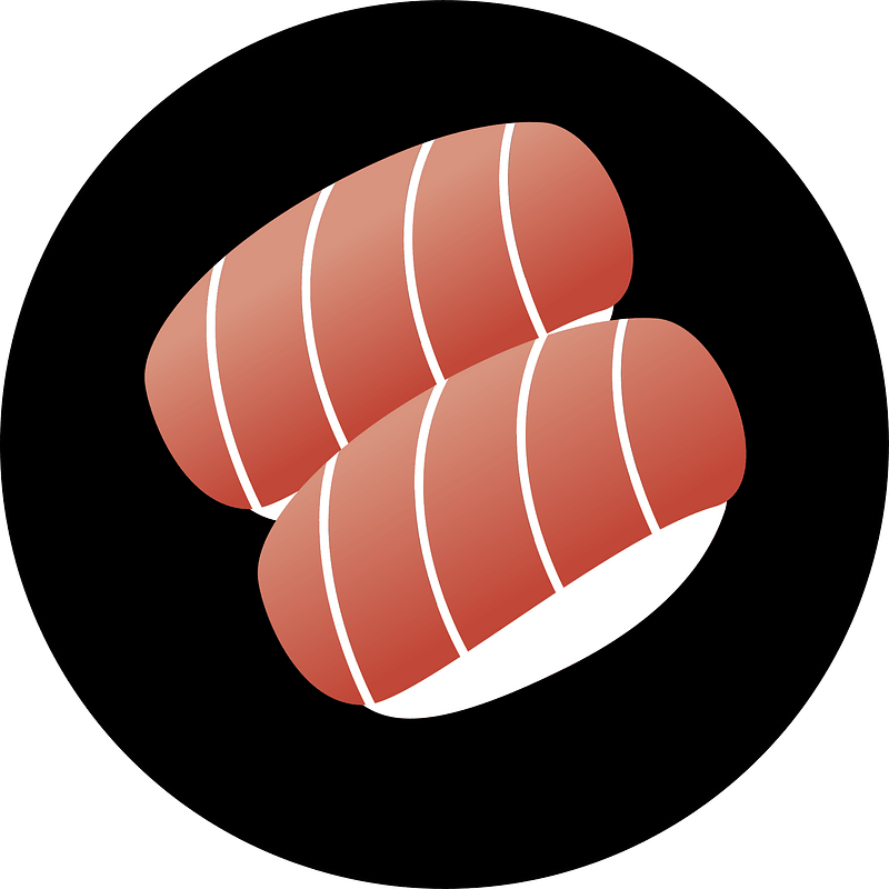 Medium Fatty Tuna Sushi Food