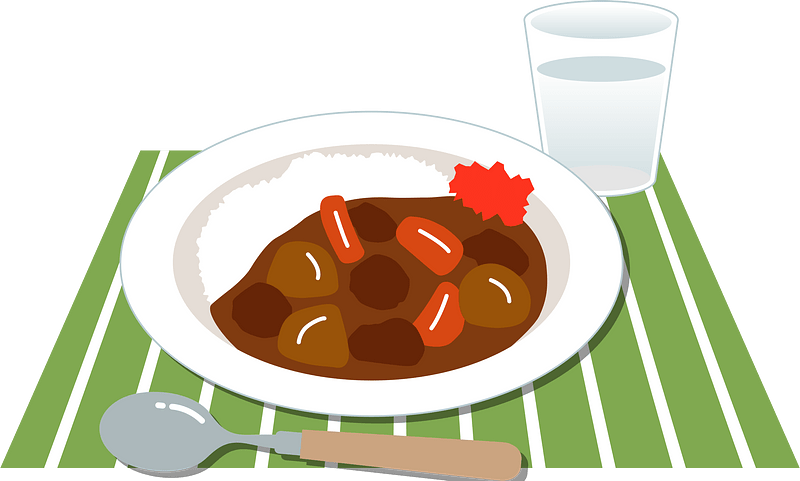 Japanese Curry Rice Food