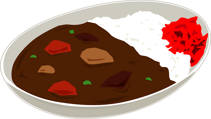 Japanese Curry Rice Food