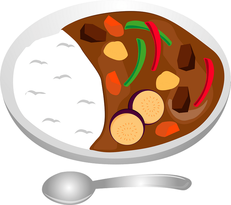 Japanese Curry Rice Food