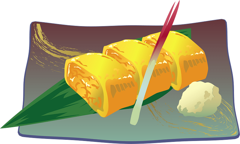Japanese Omelette Food