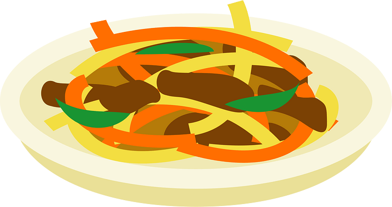 Japchae Food