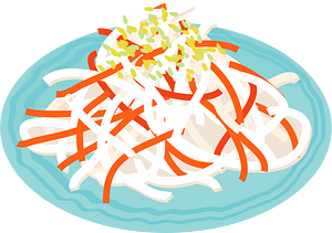 Red and White Salad