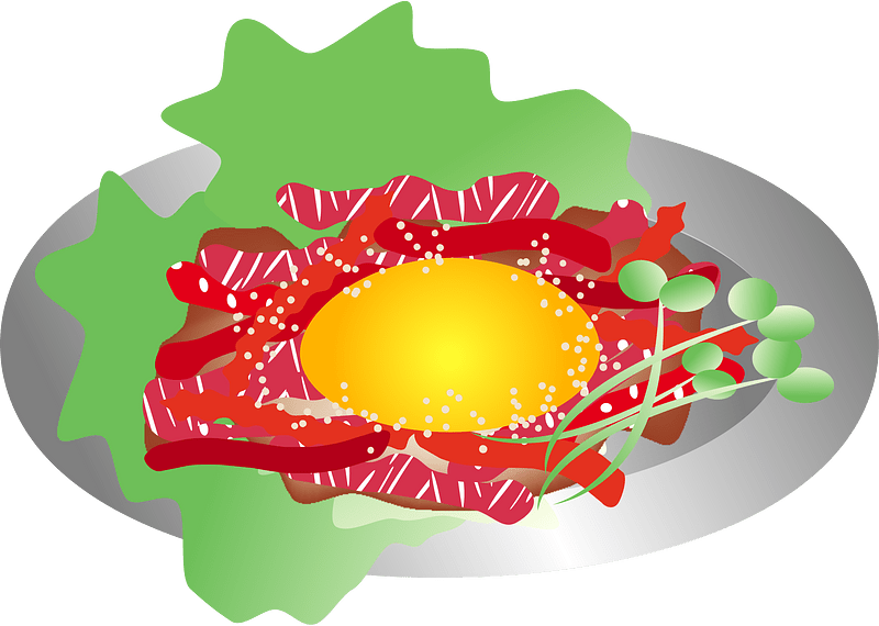 Yukhoe Raw Meat Dish