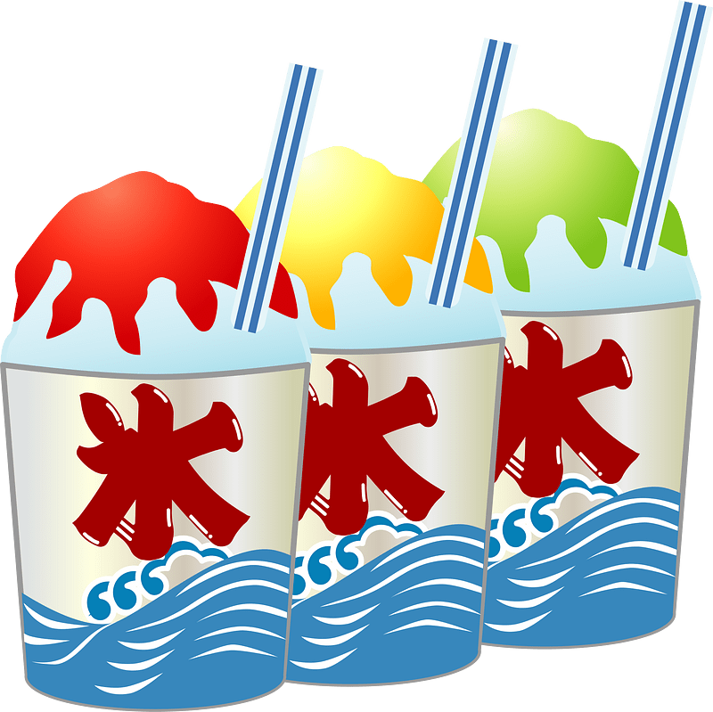 Japanese Shaved Ice Dessert