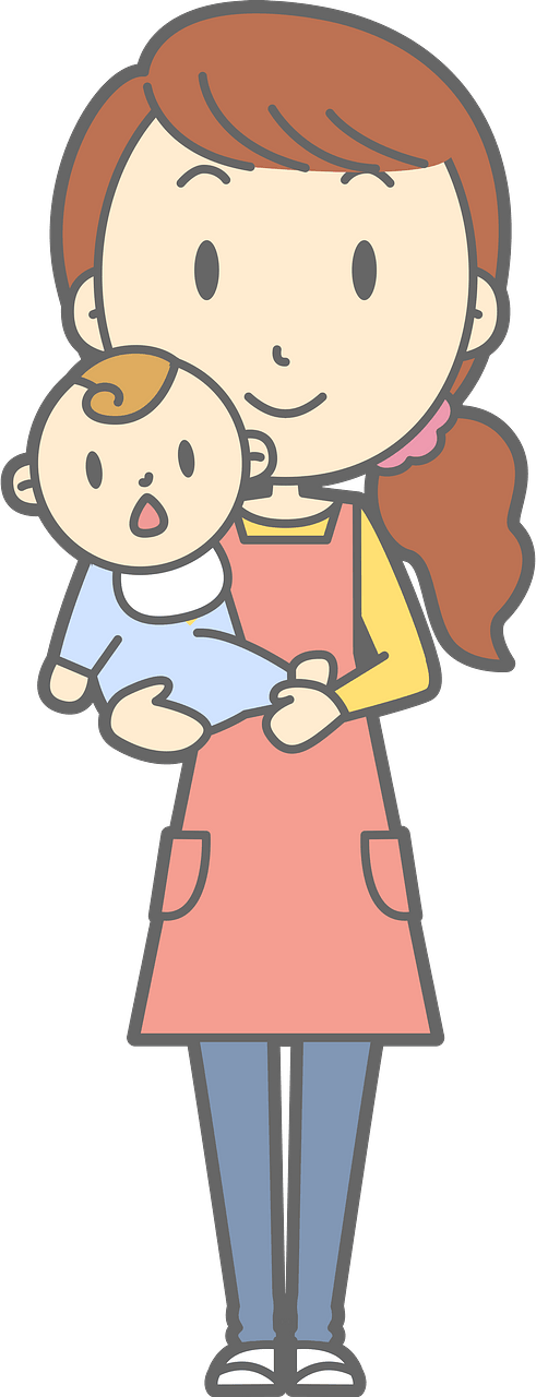 (Heather) Mother and Baby