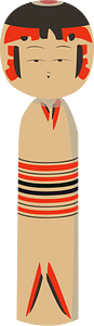 Kokeshi Japanese Doll