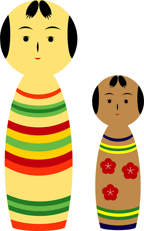 Kokeshi Japanese Doll