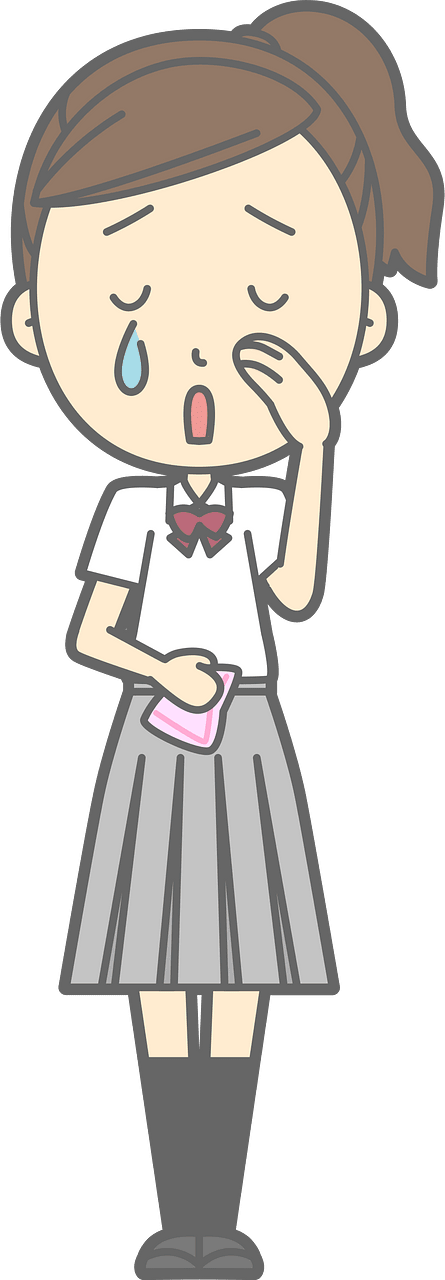 Female Student Crying