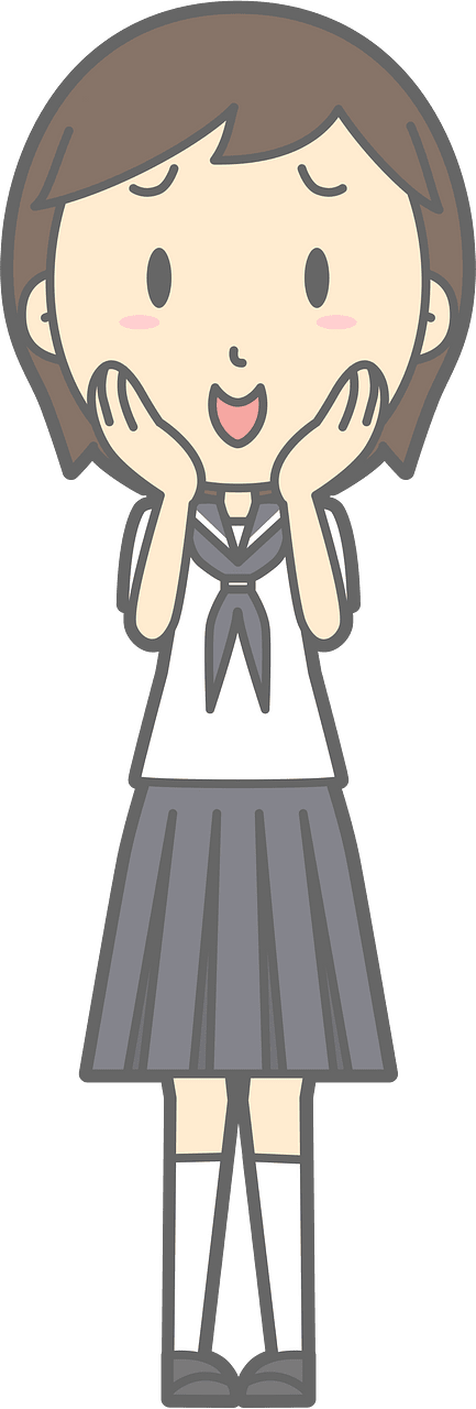 Female Student Shy
