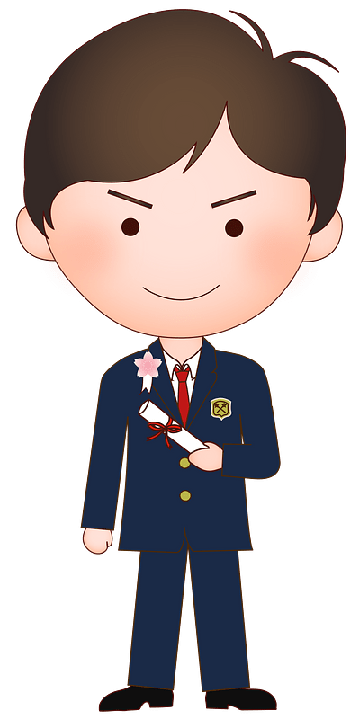 Male Student Graduation
