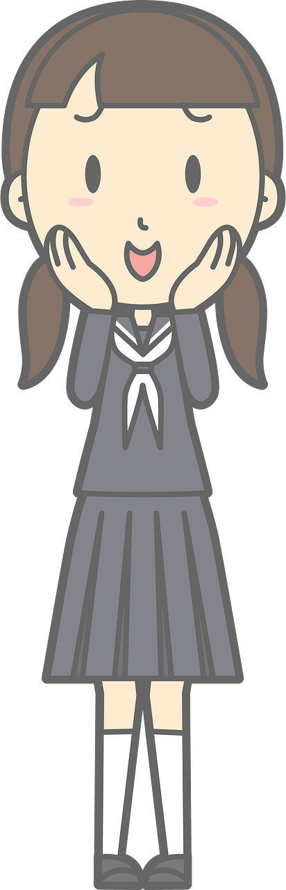 Female Student Shy