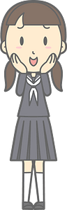 Female Student Shy