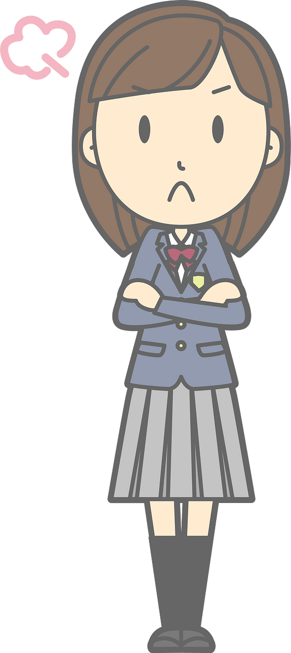 Female Student Angry