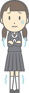 Female Student Cold