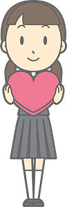 Female Student Heart