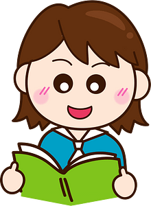 Female Student Reading Textbook