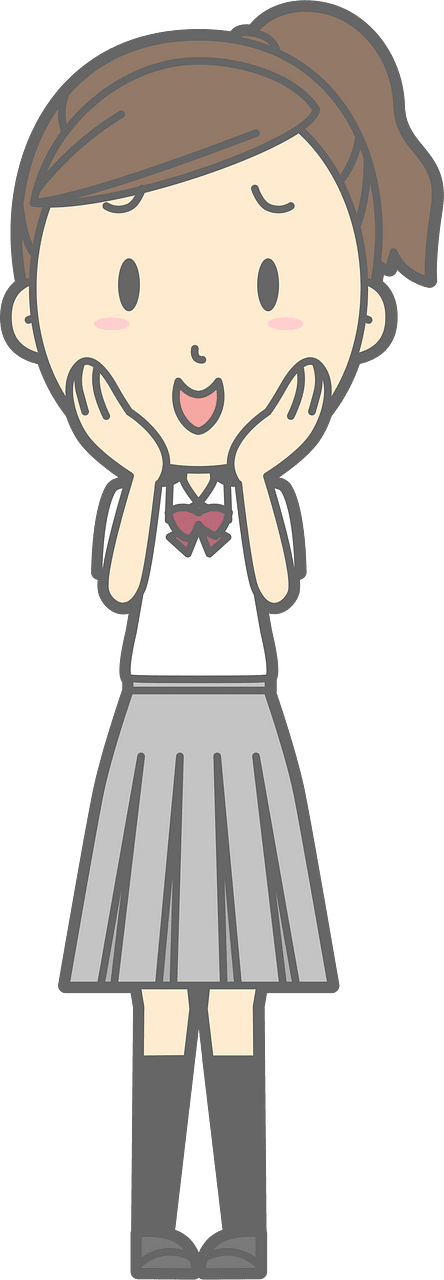 Female Student Shy