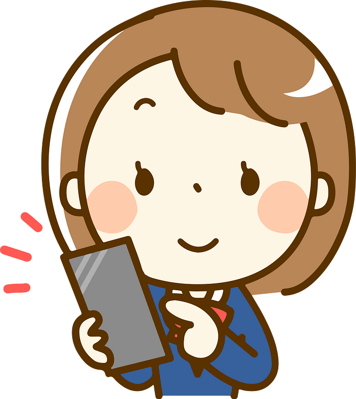 Female Student Smartphone