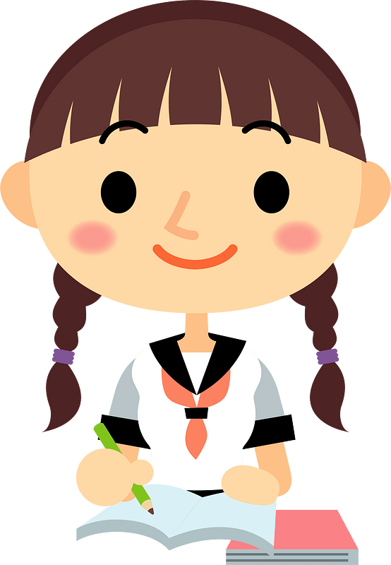 Female Student Study