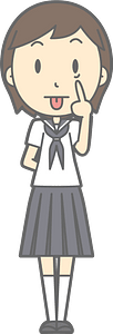 Female Student Tongue