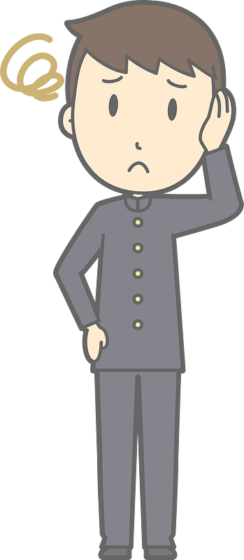 Male Student Troubled