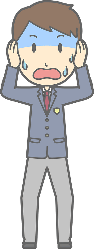 Male Student Troubled