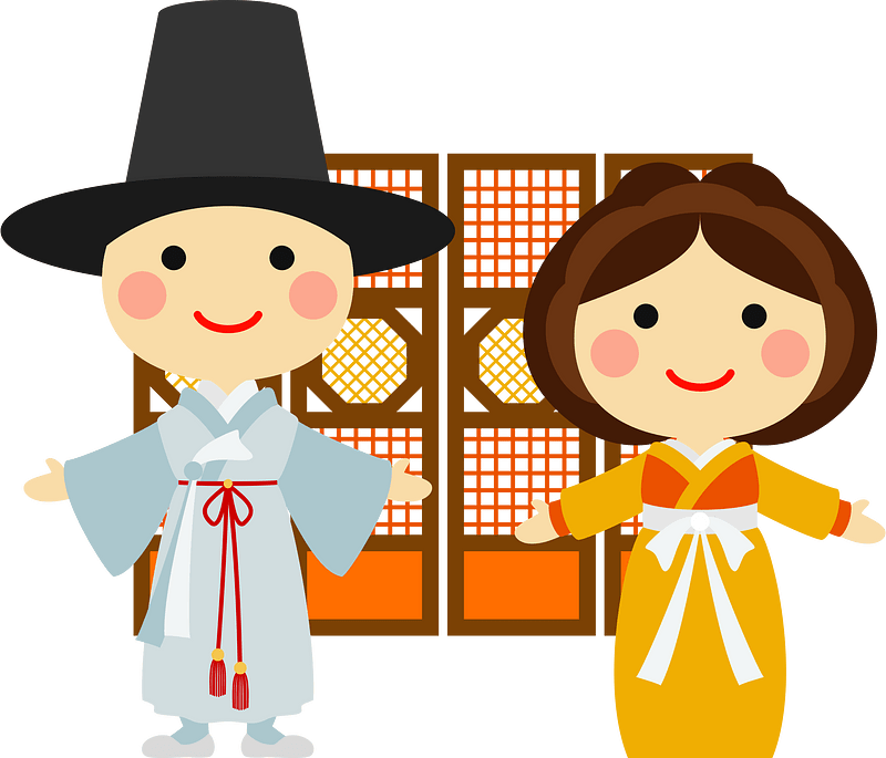 Hanbok Couple